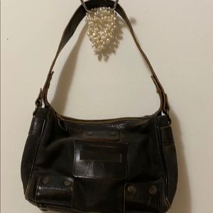 REBECCAMINKOFFCOLOR NEGRO PATENT LEATHER